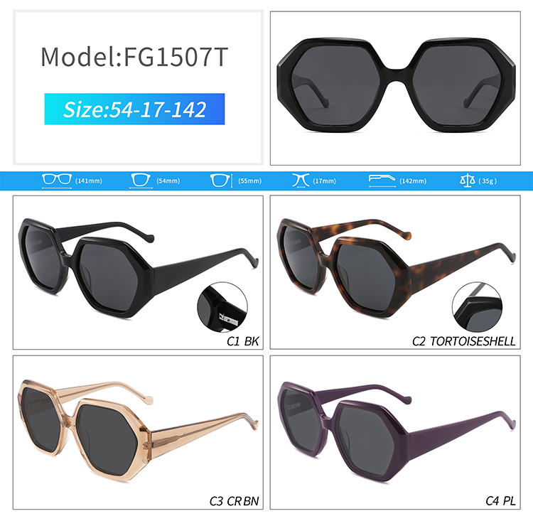 FG1507-sunglasses uv400 protection FG1507-óculos de sol com proteção uv400