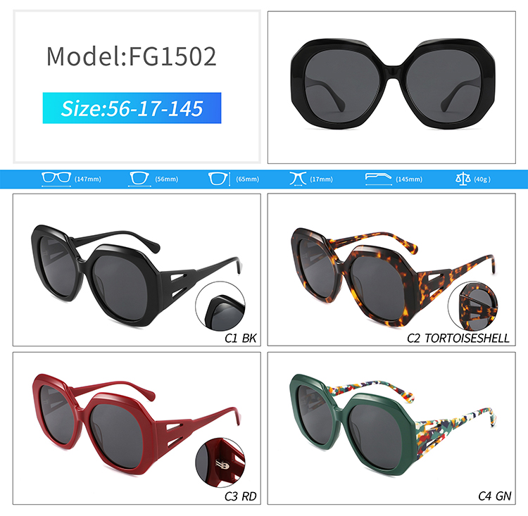 FG1502-men sunglasses custom FG1502-óculos de sol masculinos personalizados
