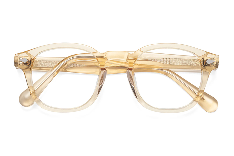 Acetate Transparent Glasses Frames Armações de óculos transparentes de acetato