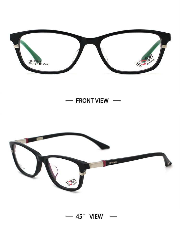 SKU-A óculos de acetato feminino SKU-A