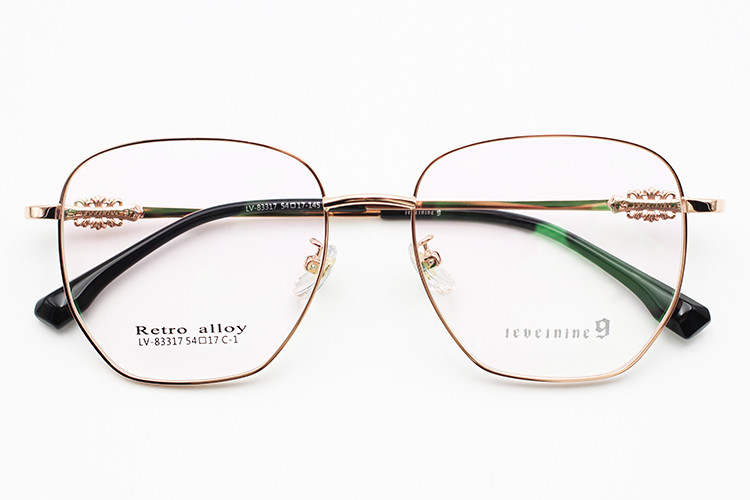 Óculos Masculino Metal - Dourado