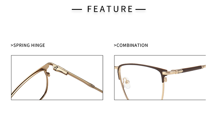 Armações de vidro para olhos masculinos LM-1019 (3)