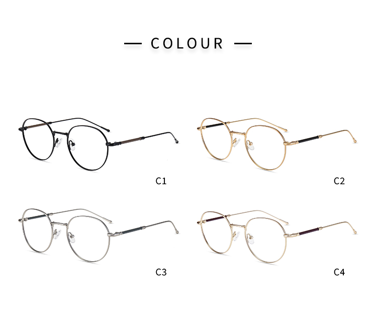 Armação de óculos redondos_color