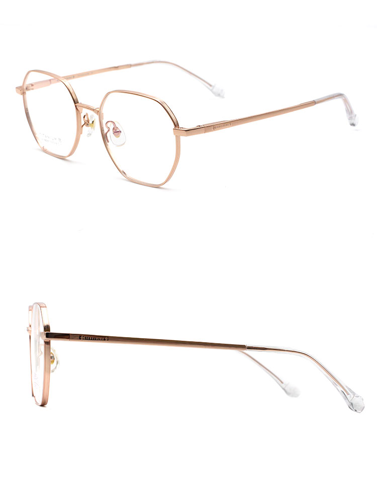 Óculos com armação de titânio óptico_02