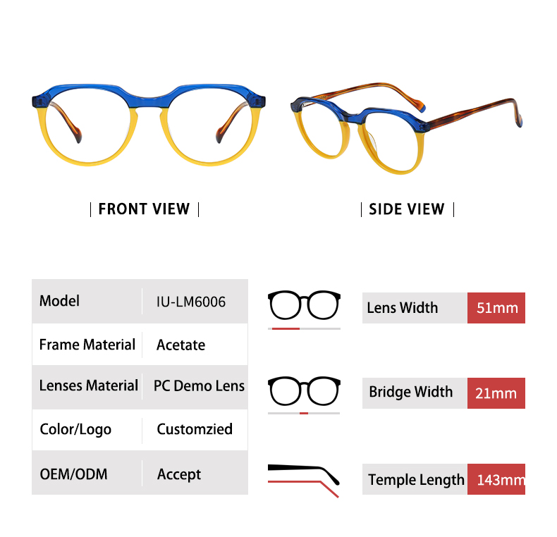 Armações Ópticas Acetato IU-LM6006_01