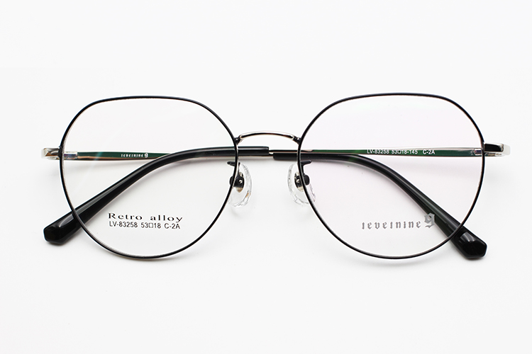 Armação de óculos de metal de design_C 2A