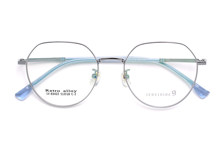 Armações de óculos mais leves -Prata