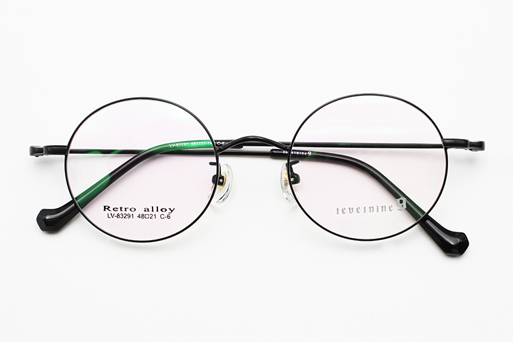 Óculos redondos de aro fino_C6