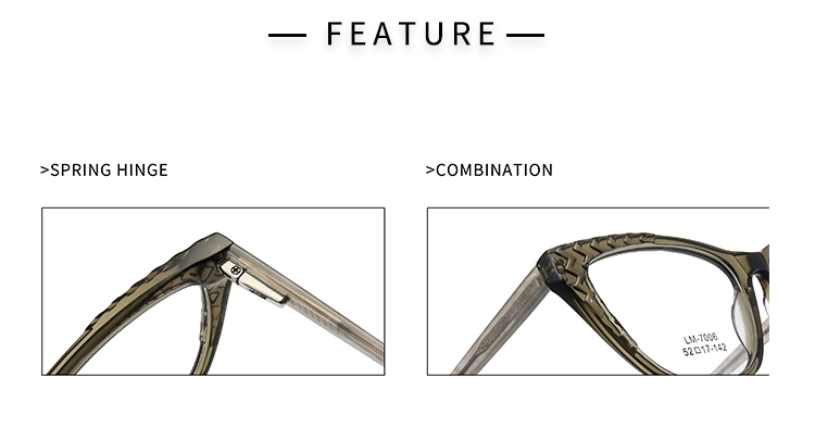 Óculos com Armação Óptica - Detalhes