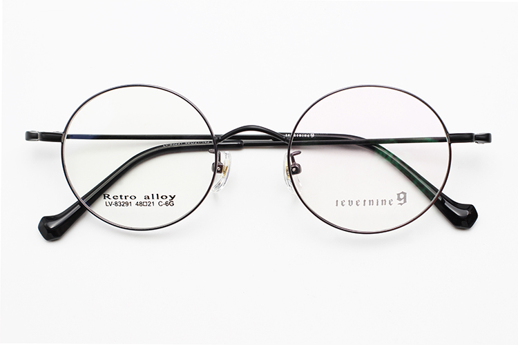 Óculos redondos de aro fino_C6G