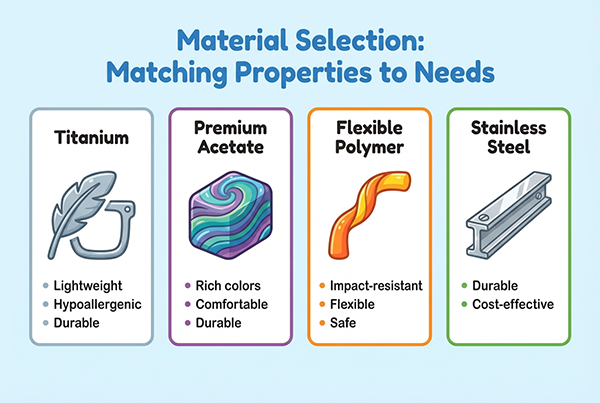 Material Selection Matching Properties to Needs Seleção de materiais combinando propriedades com necessidades