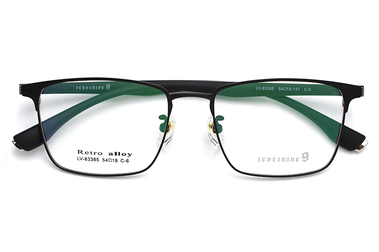 Moldura de Especificações Retangular - Preta