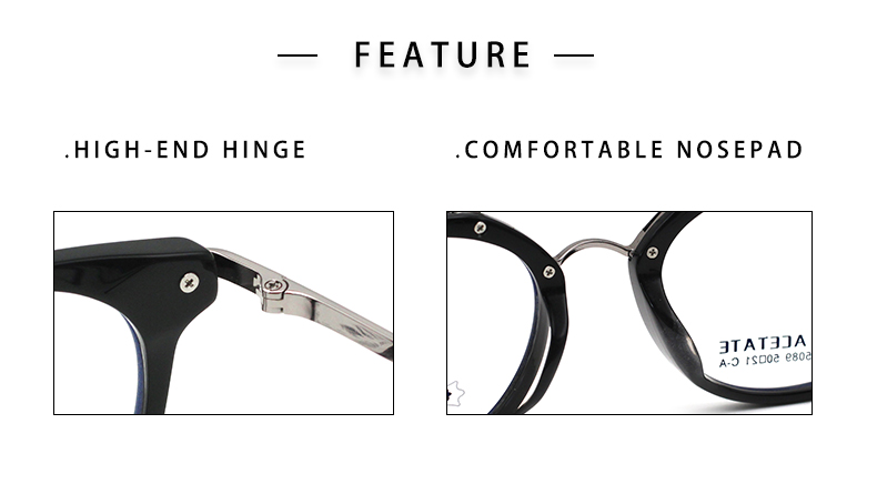 Armações de óculos de designer_detials