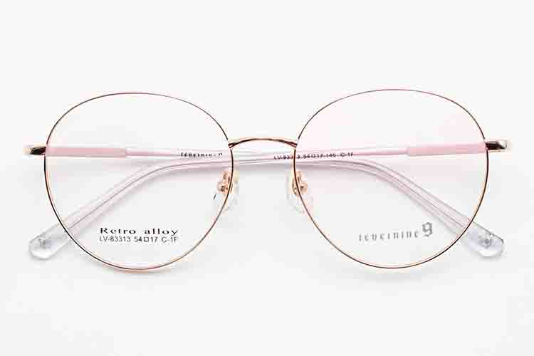 Armação de óculos redonda grande_C1F