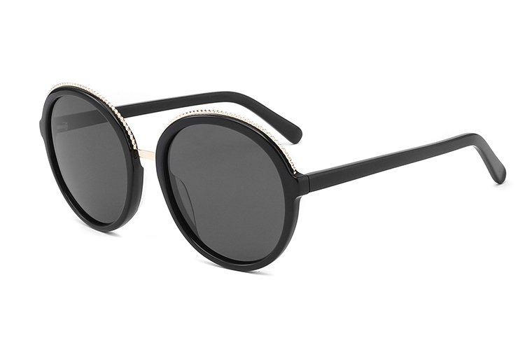 Óculos de sol de metal acetato-YD1042T