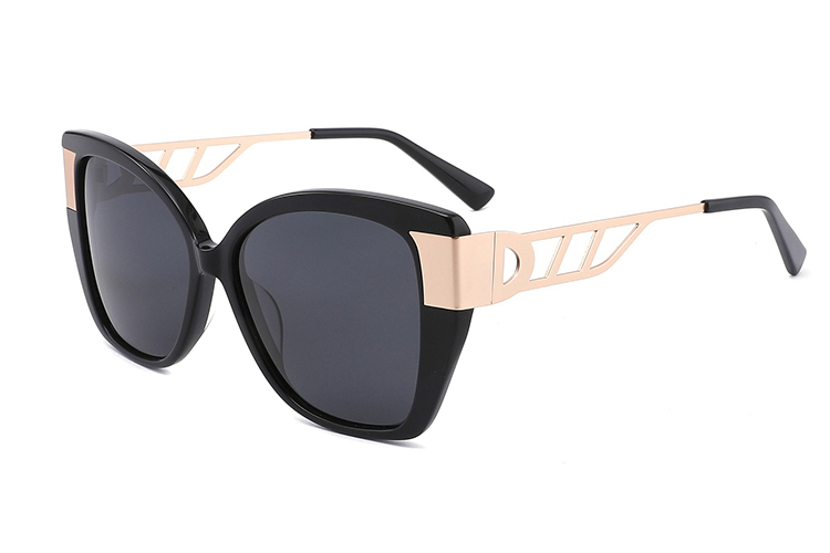 Óculos de sol de metal acetato-YD1046T