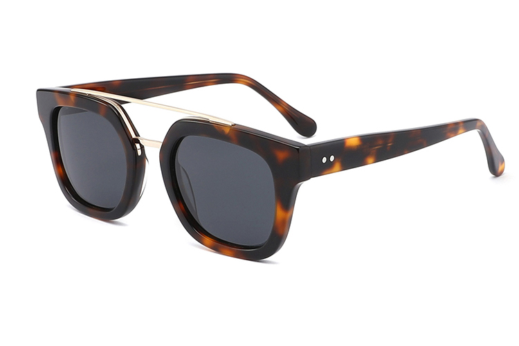 Óculos de sol de metal acetato-YD1047T