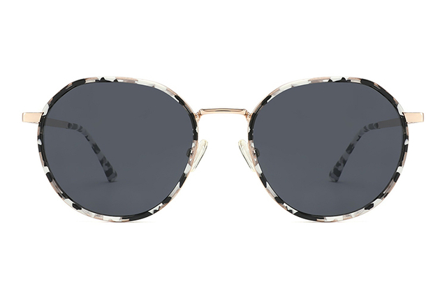 Óculos de sol de metal acetato-FG1107T