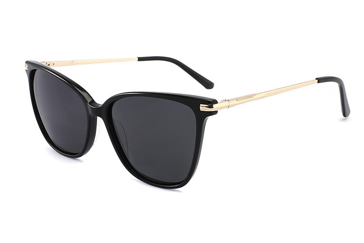 Óculos de sol de metal acetato-ZD8827T