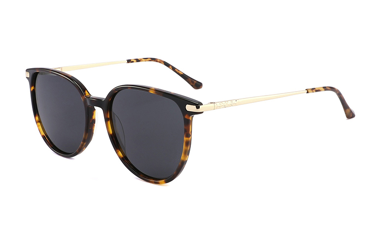 Óculos de sol de metal acetato-ZD8816T