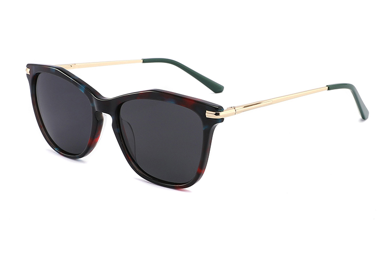 Óculos de sol de metal acetato-ZD8830T