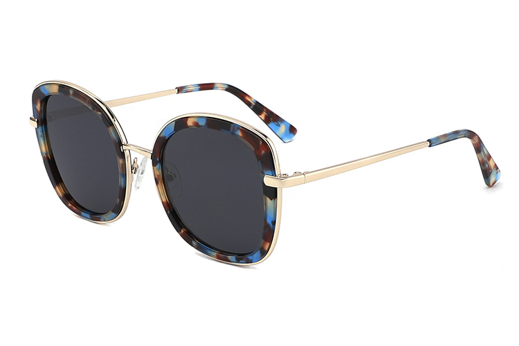 Óculos de sol de metal acetato-YD1041T