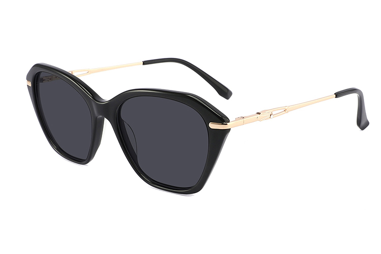 Óculos de sol de metal acetato-ZD8812T