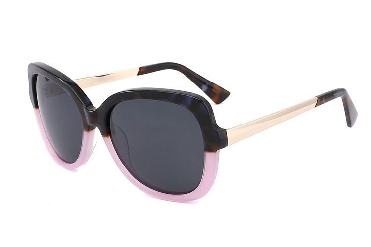 Óculos de sol de metal acetato-YD1045T