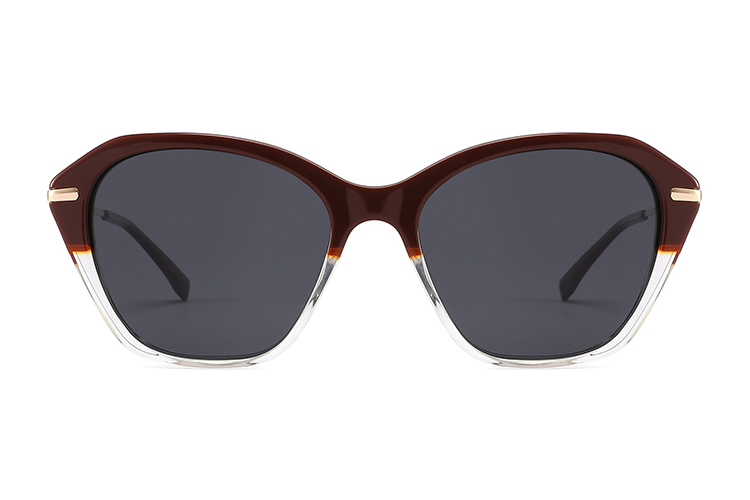 Óculos de sol de metal acetato-ZD8812T