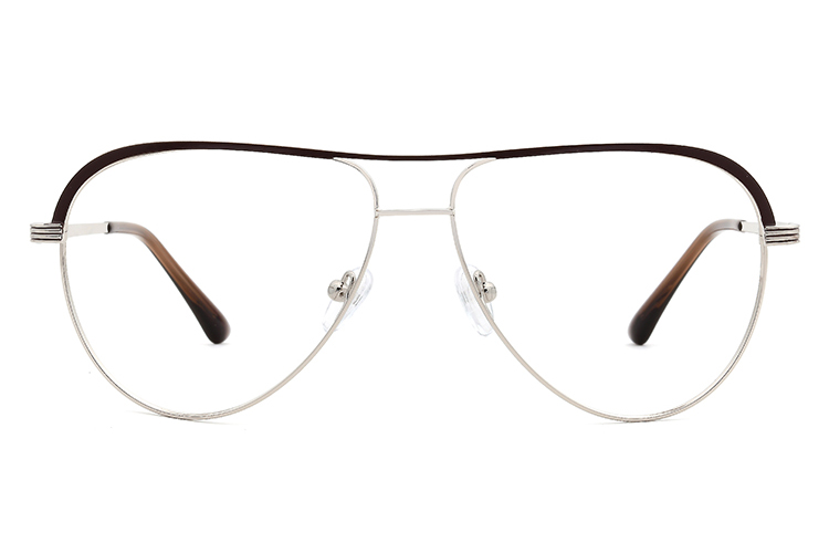 Armações de óculos de metal por atacado WX21010