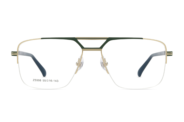Armação de óculos de metal atacado HT5008