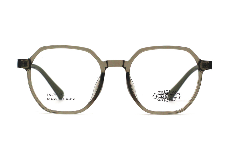 Armações de óculos Tr90 por atacado 75178