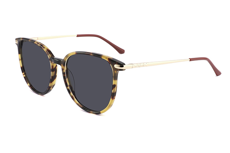 Óculos de sol de metal acetato-ZD8816T