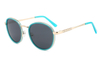 Óculos de sol de metal acetato-FG1075T