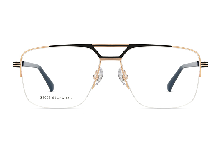 Armação de óculos de metal atacado HT5008