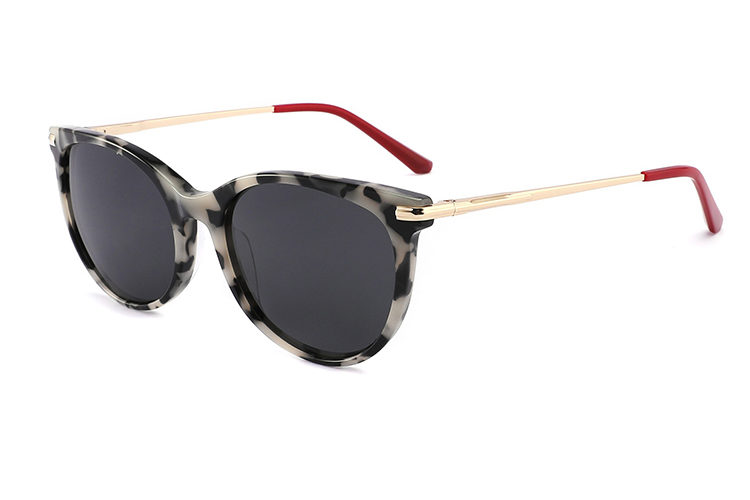 Óculos de sol de metal acetato-ZD8829T