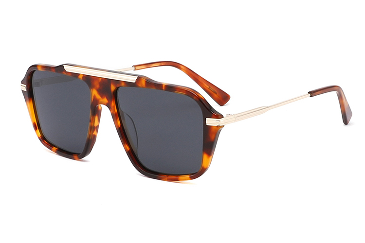 Óculos de sol de metal acetato-YD1050T