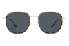 Óculos de sol de metal acetato-FG1103T