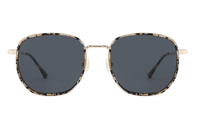 Óculos de sol de metal acetato-FG1103T