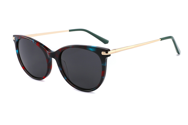 Óculos de sol de metal acetato-ZD8829T