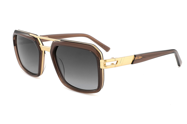 Óculos de sol de metal acetato-YD1053T