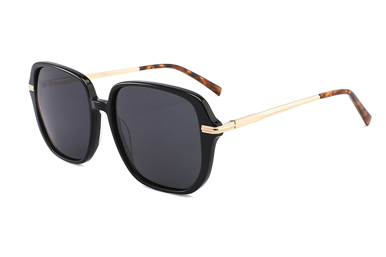 Óculos de sol de metal acetato-ZD8820T