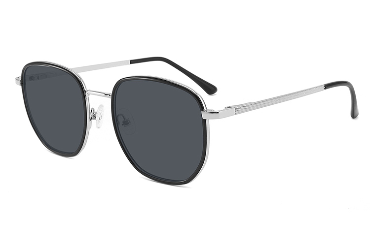 Óculos de sol de metal acetato-FG1103T