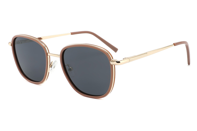 Óculos de sol de metal acetato-FG1071T