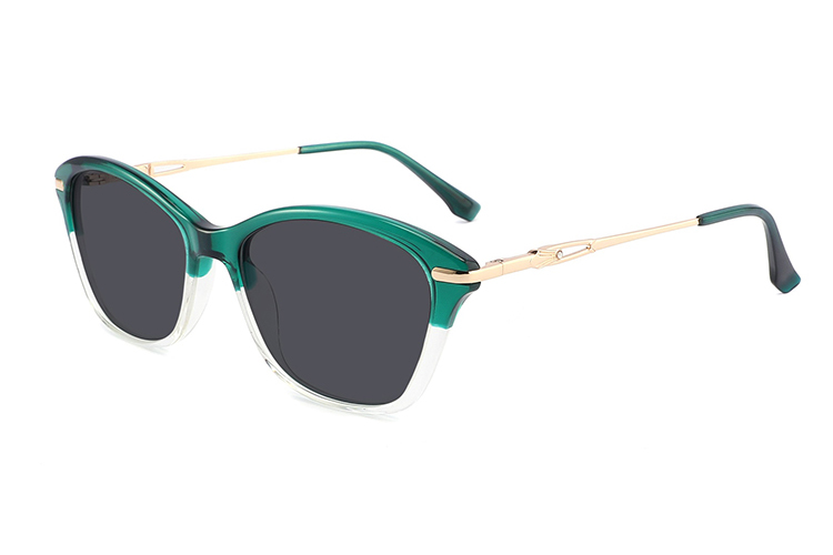 Óculos de sol de metal acetato-ZD8811T