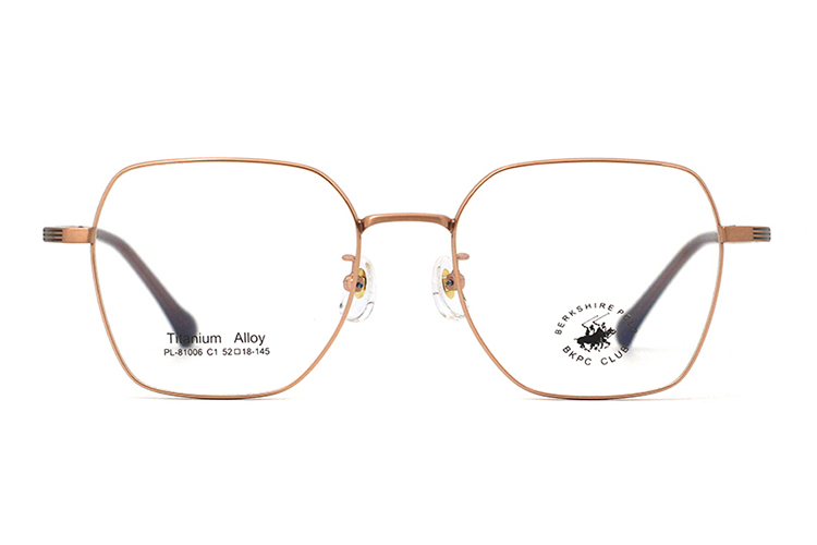 Armações de óculos de metal no atacado 81006