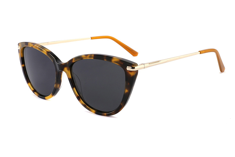 Óculos de sol de metal acetato-ZD8826T