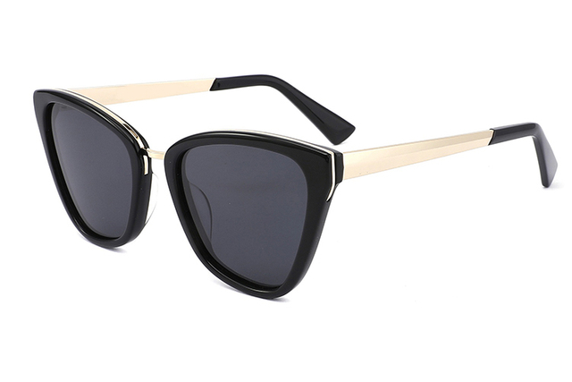 Óculos de sol unissex de acetato de metal-YD1044T