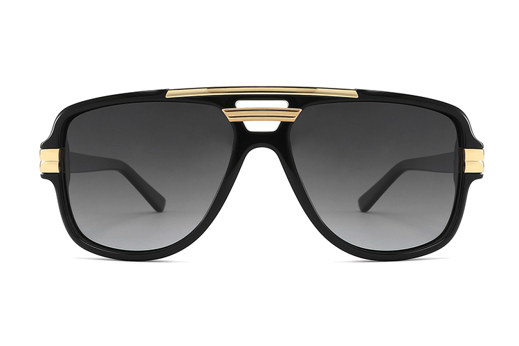 Óculos de sol de metal acetato-YD1054T