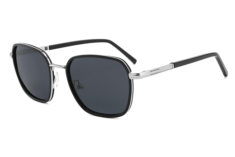 Óculos de sol de metal acetato-FG1073T